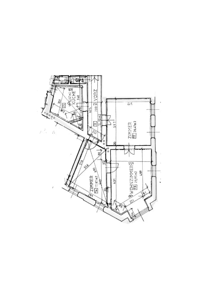 3-Zimmer-Wohnung mieten in Graz – 99,5 m², € 1.149 – Bild 2 von 6