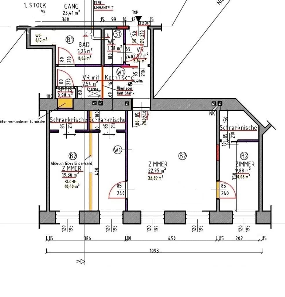 3-Zimmer-Wohnung kaufen in Wien – 69,63 m², € 449.000 – Bild 8 von 8