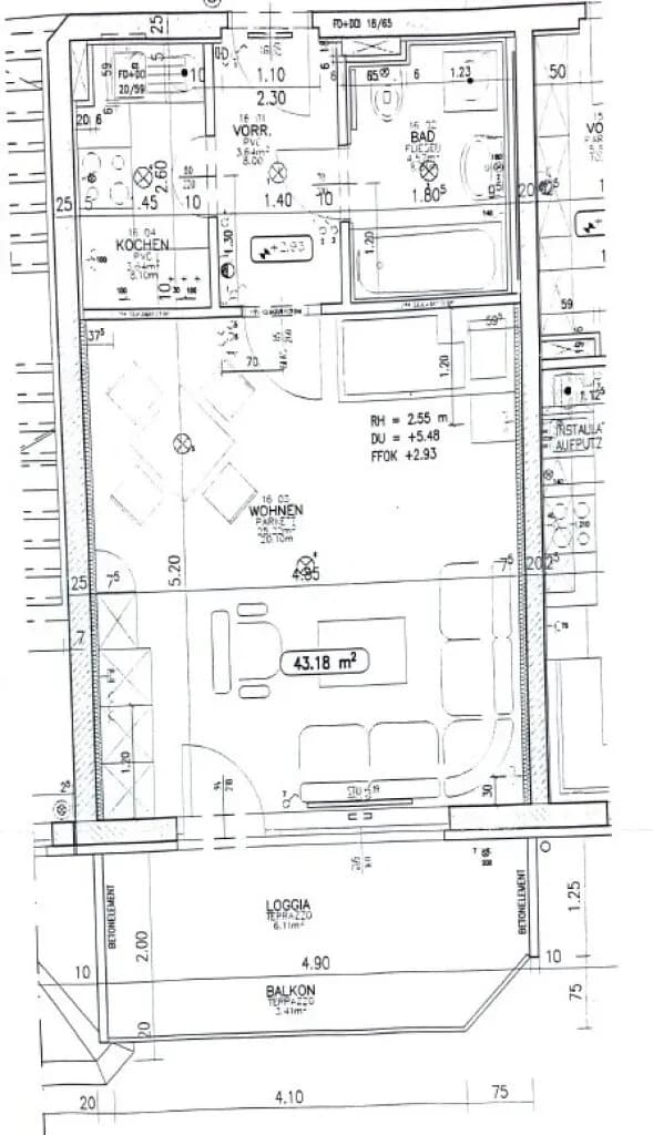 1-Zimmer-Wohnung kaufen in Klagenfurt – 43 m², € 185.000 – Bild 13 von 13