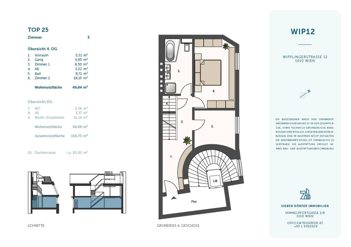 3-Zimmer-Wohnung kaufen in Wien – 106,71 m², € 2.197.000 – Bild 25 von 26