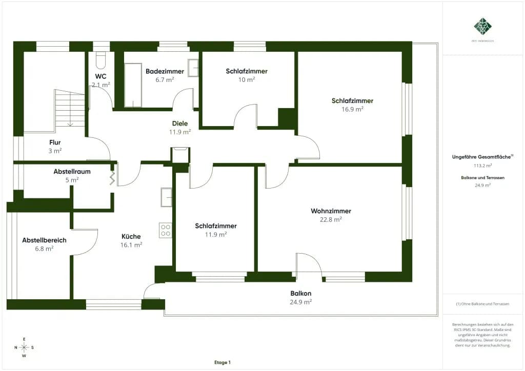 9-Zimmer-Gewerbeimmobilie kaufen in Kufstein – 206,5 m², € 749.000 – Bild 29 von 31