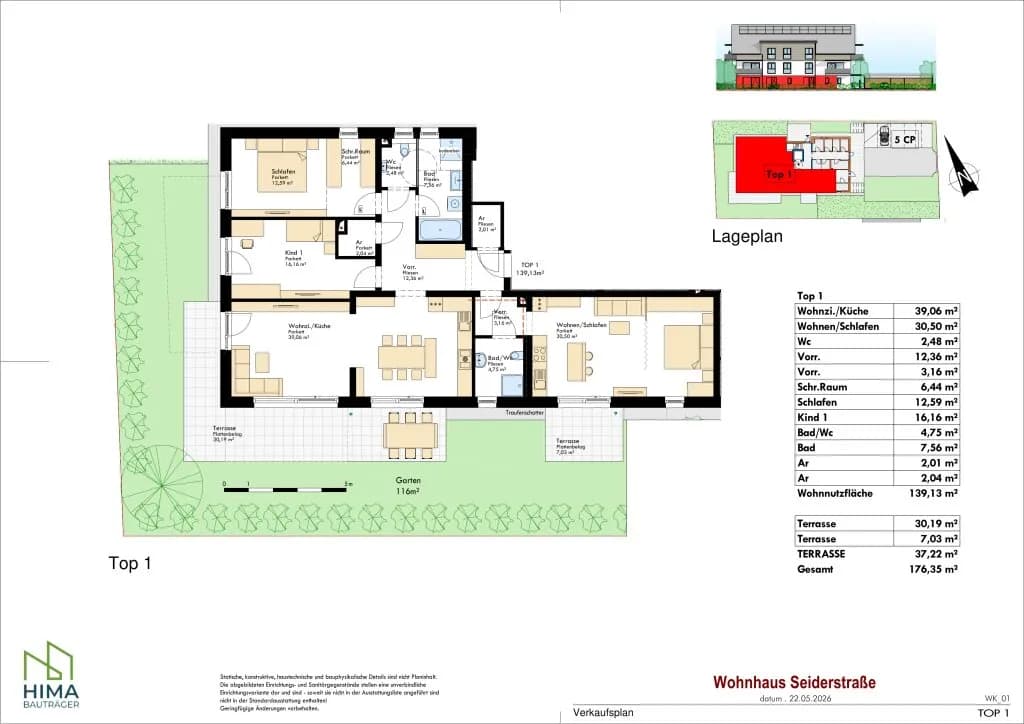 Wohnung kaufen in Linz – 139,13 m², € 749.568 – Bild 5 von 5