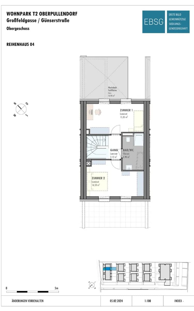 3-Zimmer-Haus mieten in Oberpullendorf – 85,58 m², € 895 – Bild 4 von 6