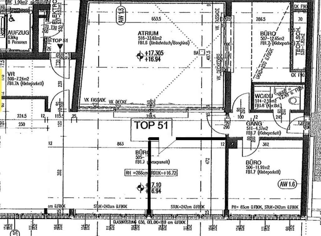 4-Zimmer-Gewerbeimmobilie mieten in Wien – 102 m², € 1.839 – Bild 10 von 10