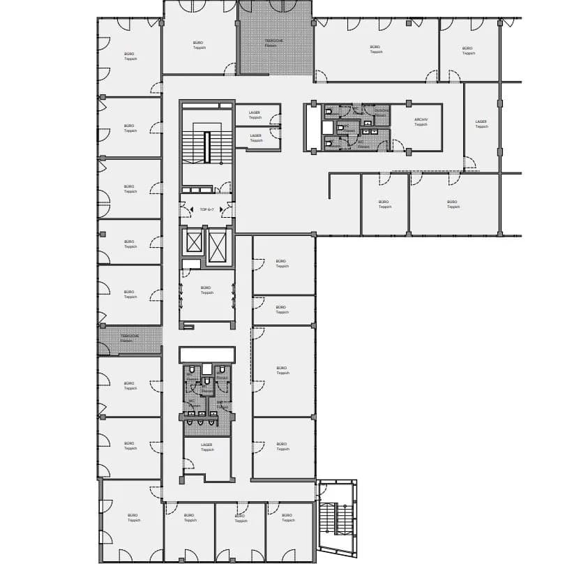 Gewerbeimmobilie mieten in Wien – 937 m², € 16 – Bild 9 von 14
