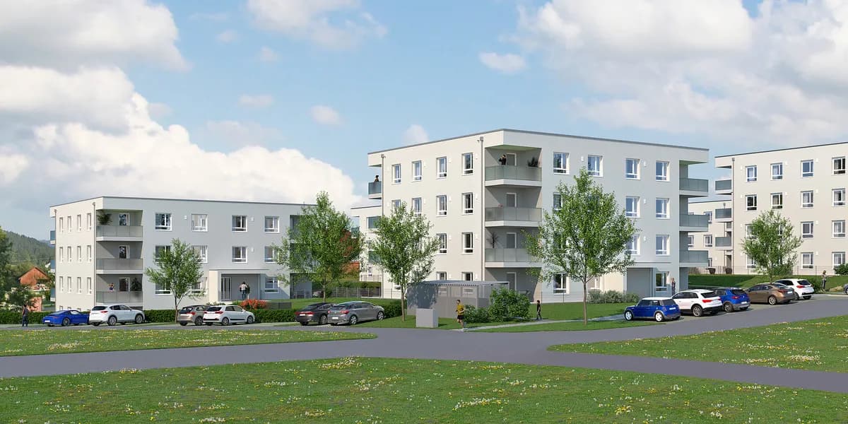 3-Zimmer-Wohnung mieten in Rohrbach – 77,01 m², € 793