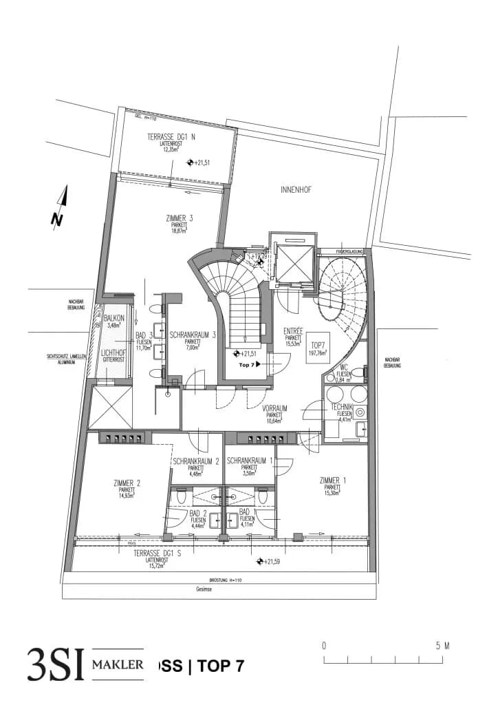 4-Zimmer-Wohnung kaufen in Wien – 197,7 m², € 2.495.000 – Bild 23 von 24