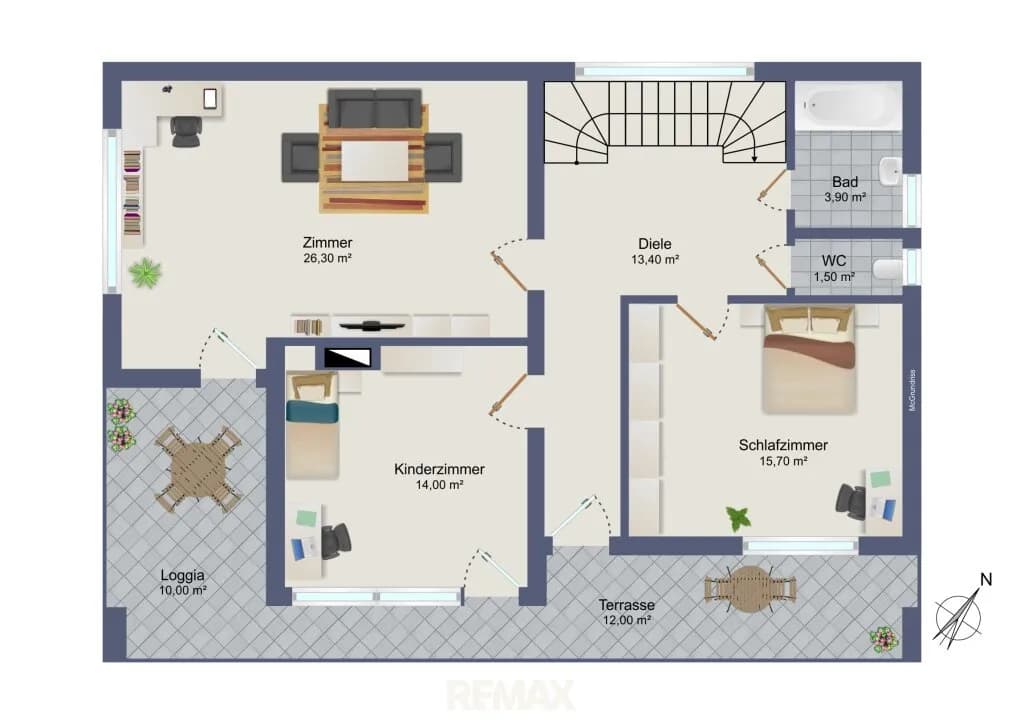 5-Zimmer-Haus kaufen in Graz – 150 m², € 595.000 – Bild 23 von 23
