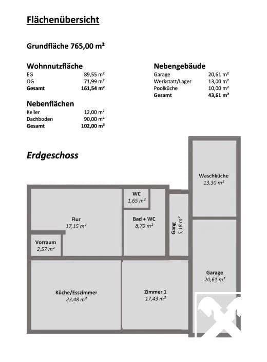 4-Zimmer-Haus mieten in Korneuburg – 161,54 m², € 1.592 – Bild 12 von 13