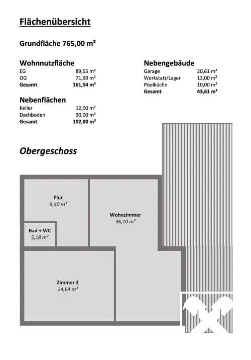 4-Zimmer-Haus mieten in Korneuburg – 161,54 m², € 1.592 – Bild 13 von 13