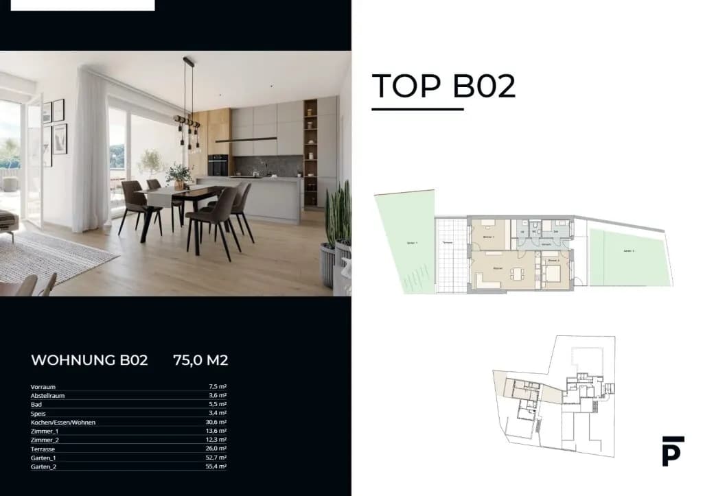 3-Zimmer-Wohnung kaufen in Graz – 75 m², € 402.500 – Bild 11 von 11