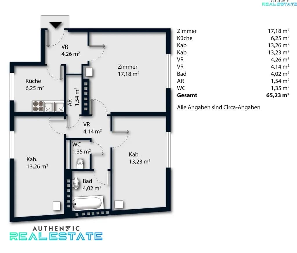 2-Zimmer-Wohnung kaufen in Wien – 65,23 m², € 279.000 – Bild 19 von 20