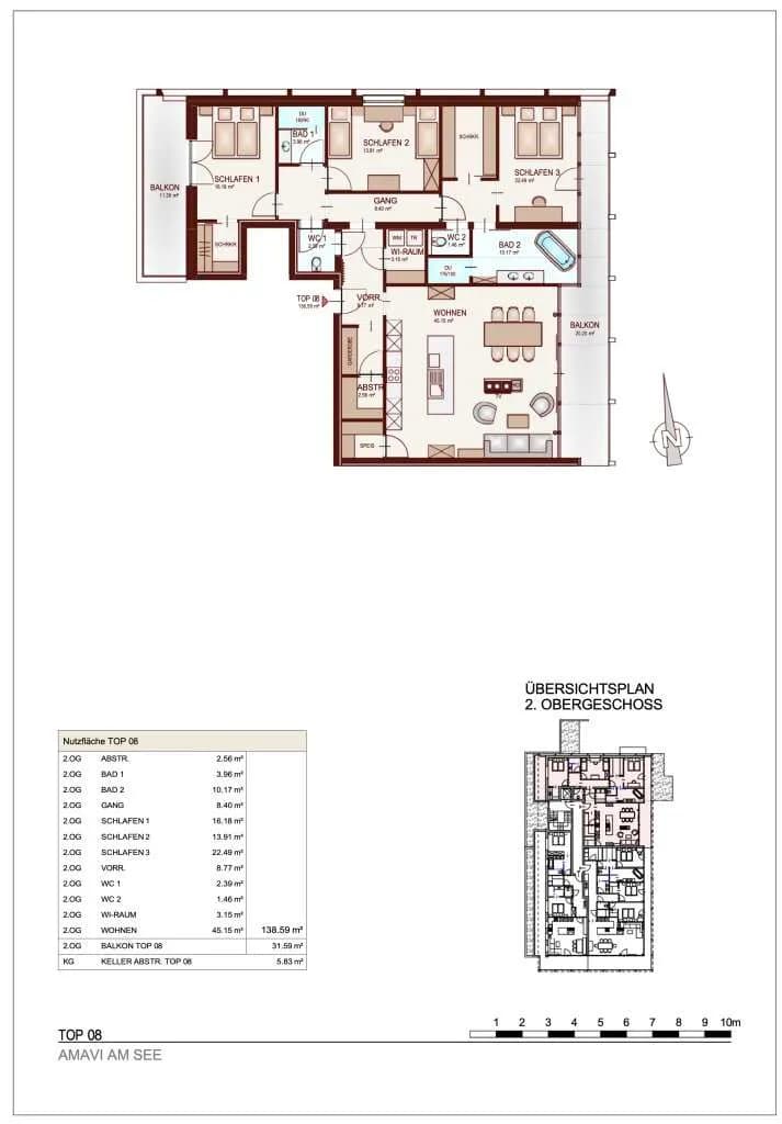4-Zimmer-Wohnung kaufen in Spittal an der Drau – 138,59 m², € 2.394.500 – Bild 15 von 16