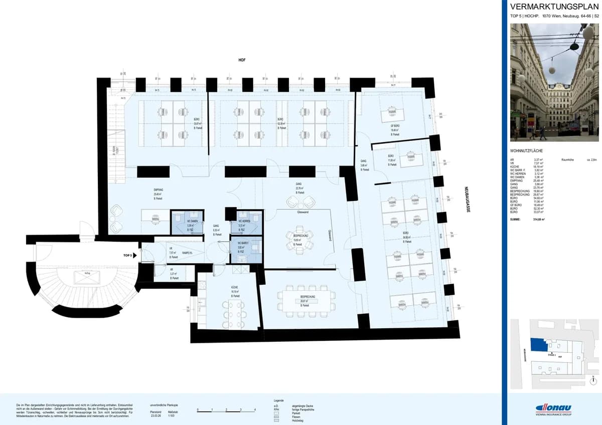 Gewerbeimmobilie mieten in Wien – 316 m², € 20 – Bild 15 von 16