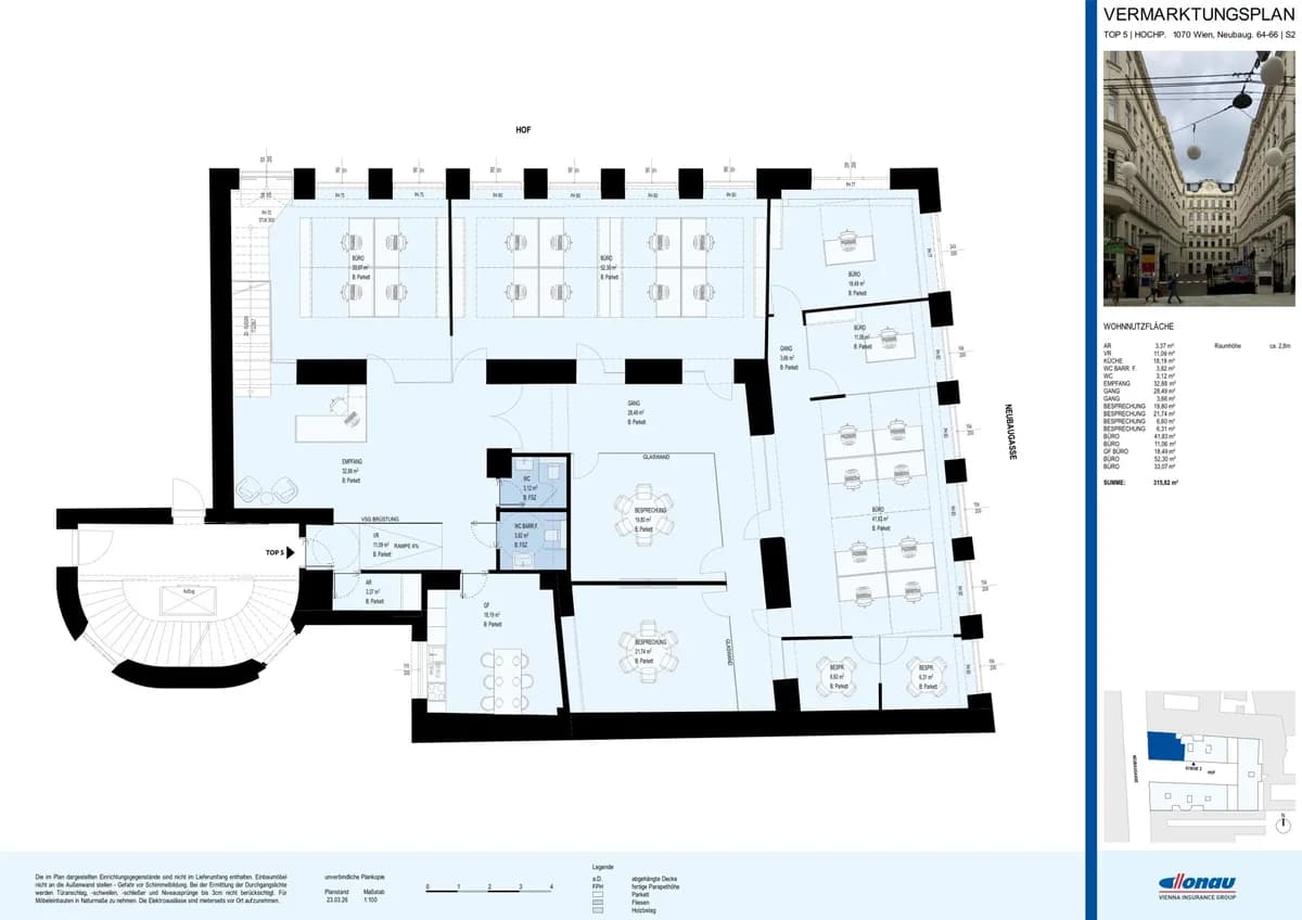 Gewerbeimmobilie mieten in Wien – 316 m², € 20 – Bild 16 von 16