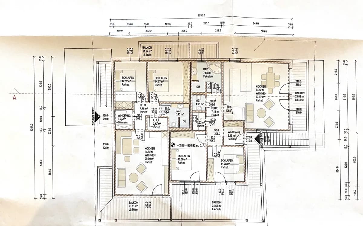 6-Zimmer-Wohnung kaufen in Kitzbühel – 162 m², € 960.000 – Bild 6 von 7