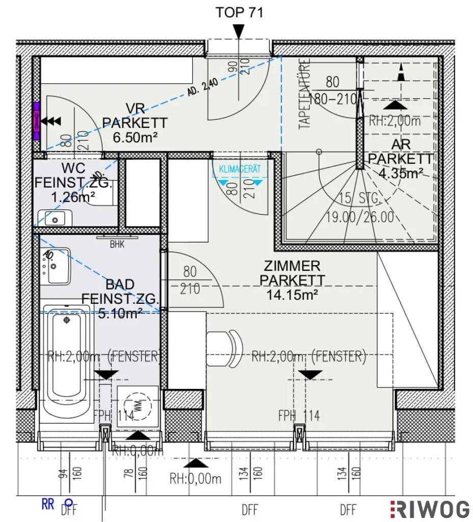 3-Zimmer-Wohnung kaufen in Wien – 110,45 m², € 849.000 – Bild 43 von 44
