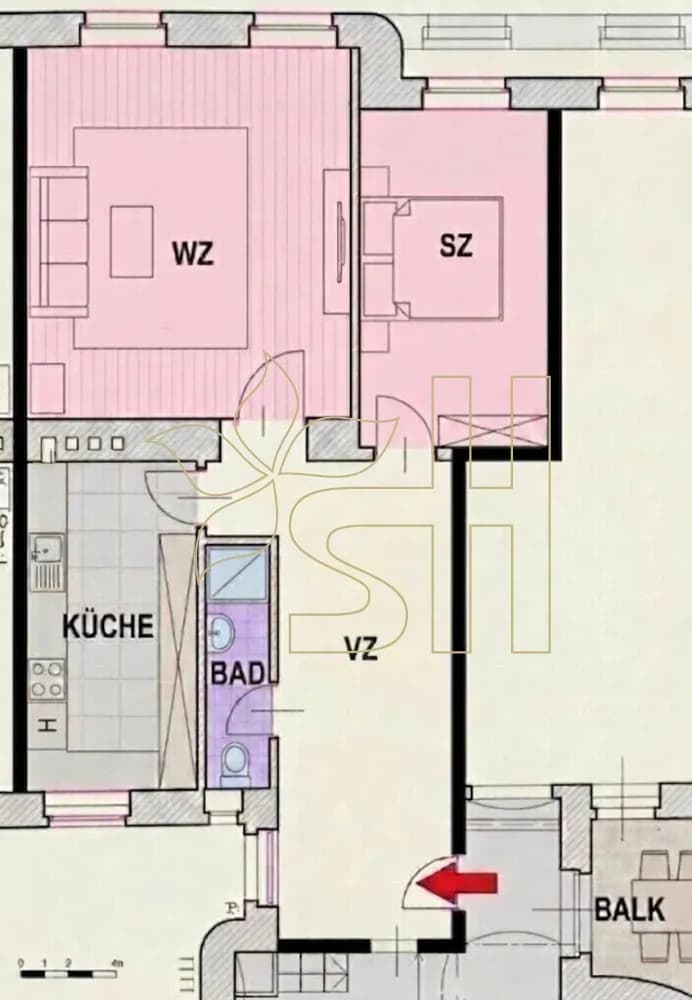 2-Zimmer-Wohnung kaufen in Wien – 75 m², € 489.000 – Bild 9 von 9
