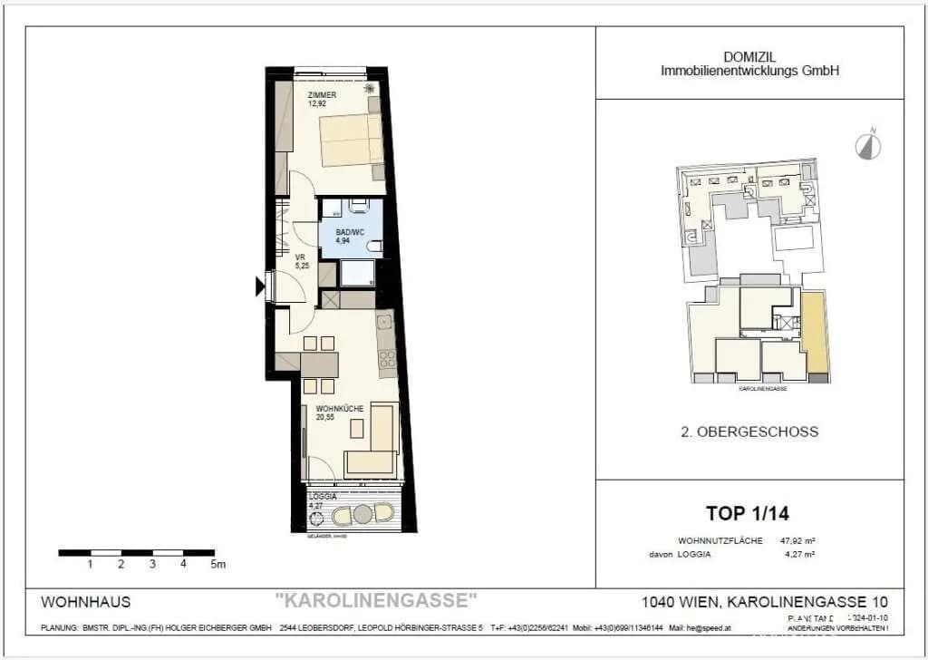 2-Zimmer-Wohnung kaufen in Wien – 47,92 m², € 569.100 – Bild 16 von 16