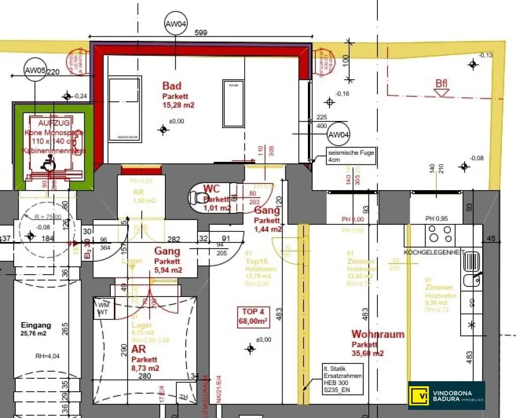 2-Zimmer-Wohnung kaufen in Wien – 68 m², € 510.000 – Bild 23 von 23