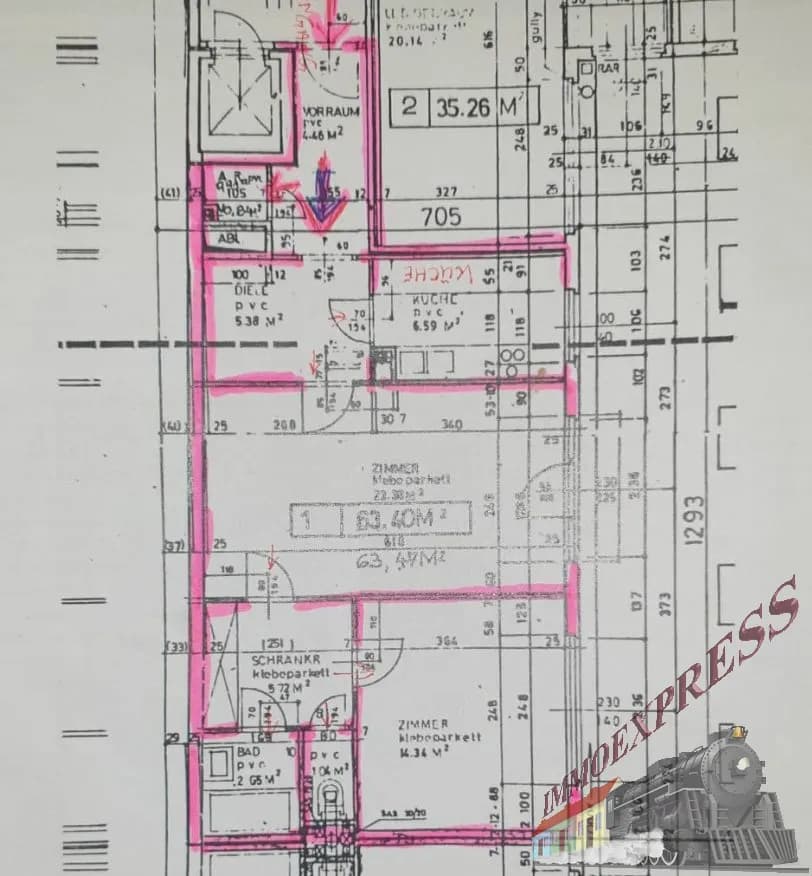 2-Zimmer-Wohnung kaufen in Wien – 63,4 m², € 259.000 – Bild 12 von 12