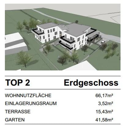 2-Zimmer-Wohnung kaufen in Mödling – 66,27 m², € 444.658 – Bild 2 von 12