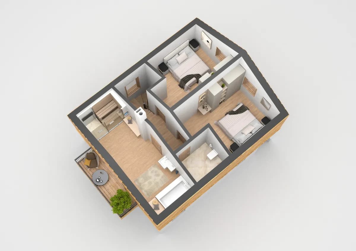 Wohnung kaufen in Murau – 100 m², € 425.000 – Bild 2 von 3