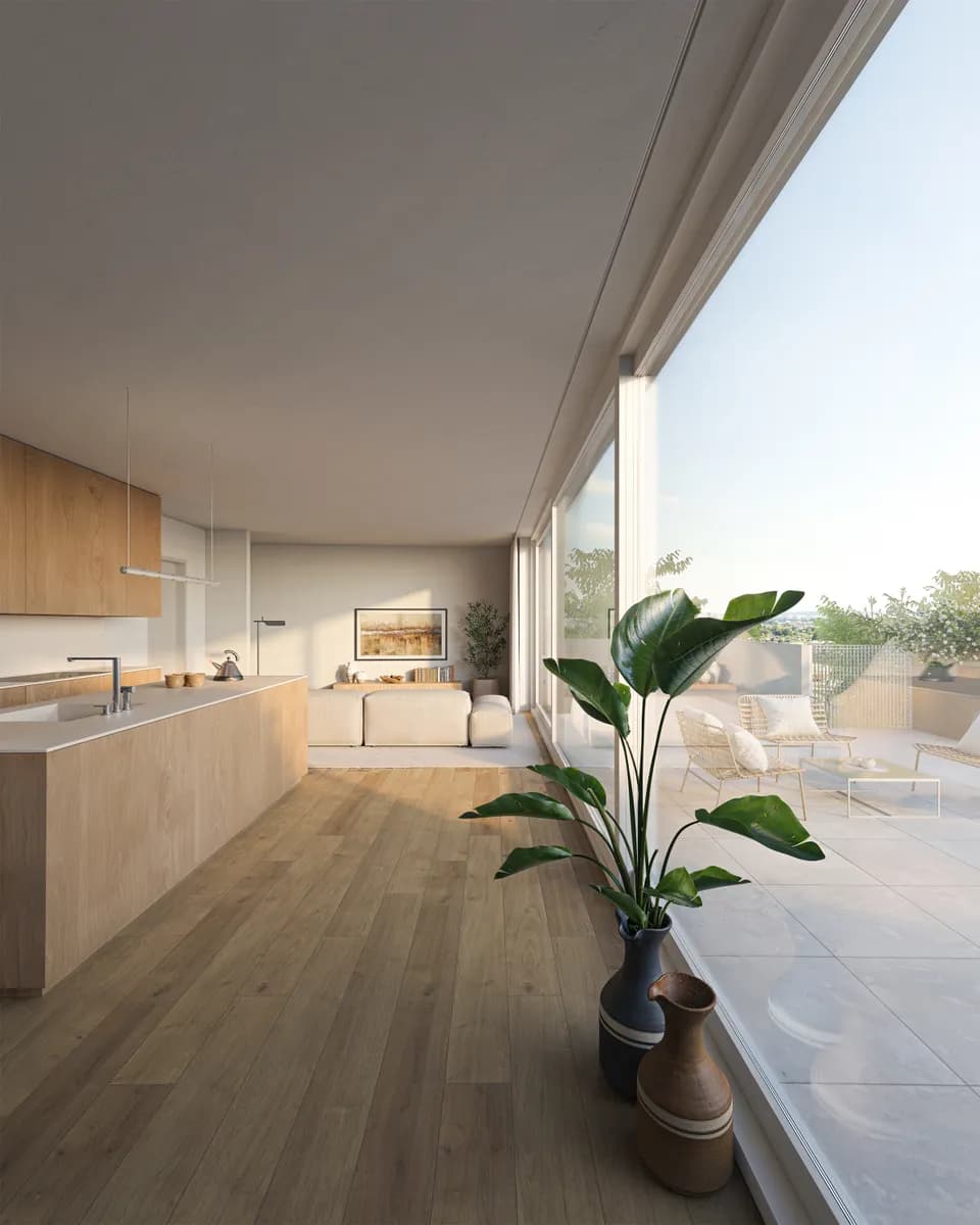 3-Zimmer-Wohnung kaufen in Linz Land – 77,09 m², € 490.000 – Bild 2 von 8
