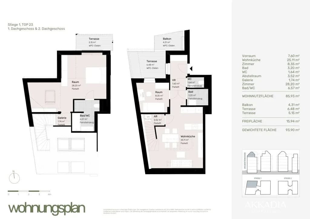 3-Zimmer-Wohnung kaufen in Wien – 85,93 m², € 679.000 – Bild 14 von 14