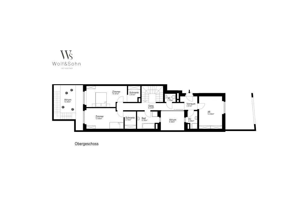 5-Zimmer-Haus kaufen in Tulln – 193,5 m², € 1.195.000 – Bild 6 von 7