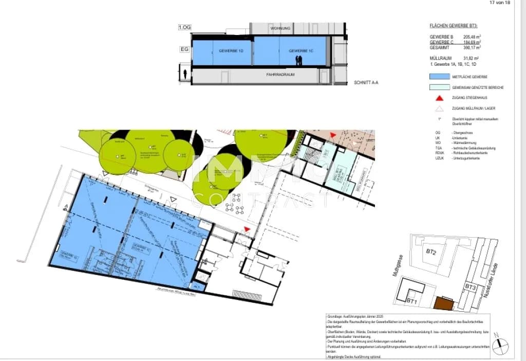 Gewerbeimmobilie mieten in Wien – 206 m² – Bild 2 von 3