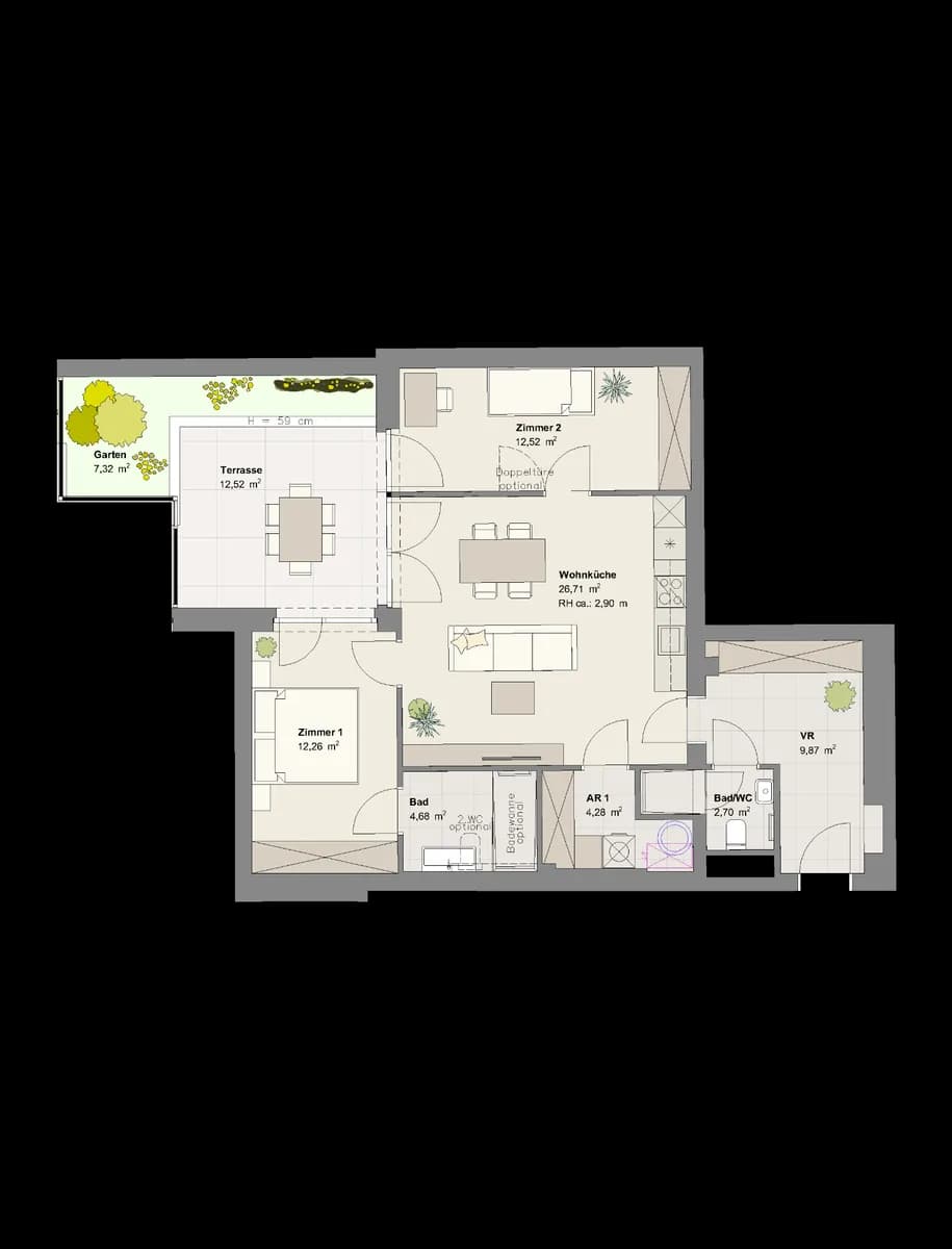 3-Zimmer-Wohnung kaufen in Wien – 78,35 m², € 560.200 – Bild 7 von 7
