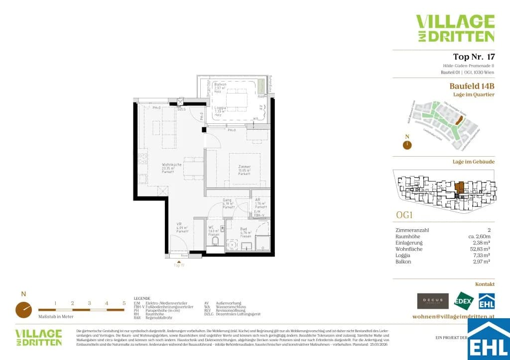 Immobilie kaufen in Wien – 52,83 m², € 355.000 – Bild 12 von 12
