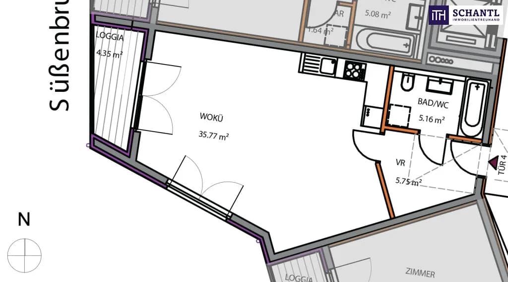 1-Zimmer-Wohnung kaufen in Wien – 46,68 m², € 248.000 – Bild 13 von 13