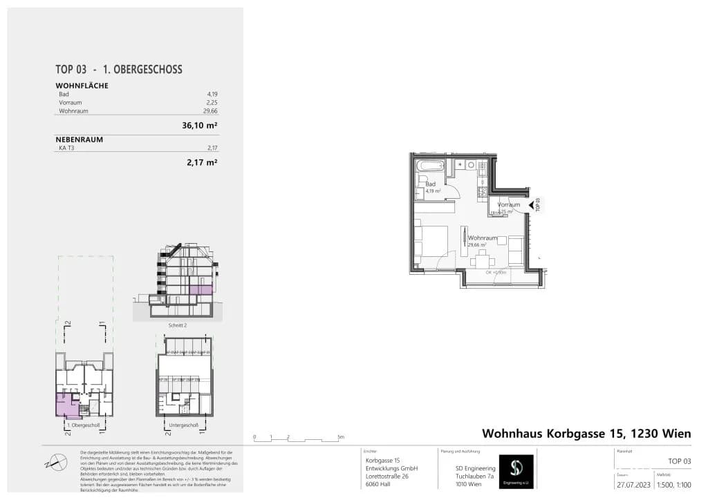 1-Zimmer-Wohnung kaufen in Wien – 36,1 m², € 278.400 – Bild 8 von 8