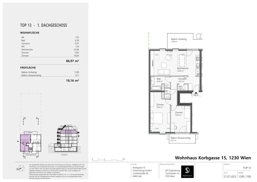 3-Zimmer-Wohnung kaufen in Wien – 86,97 m², € 722.000 – Bild 8 von 8