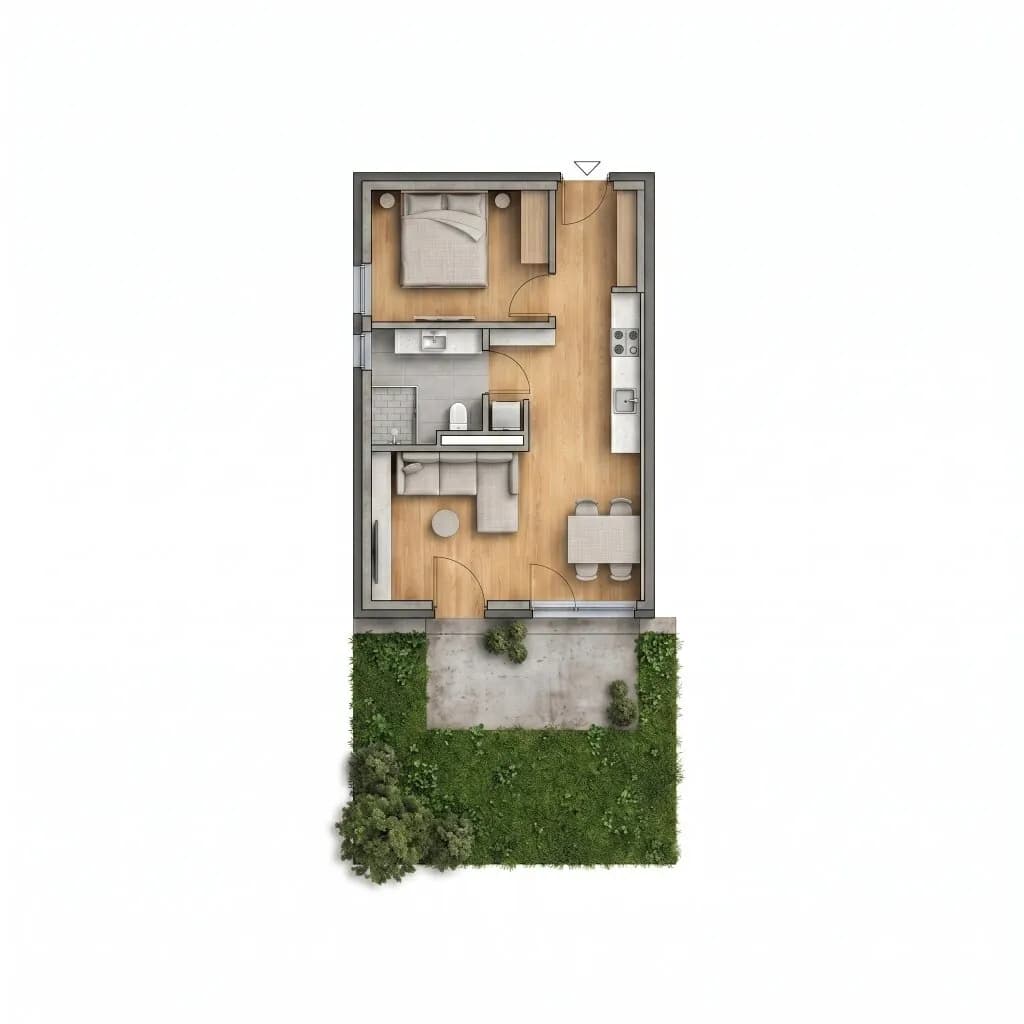 2-Zimmer-Wohnung kaufen in Innsbruck – 44,34 m², € 433.000 – Bild 7 von 7