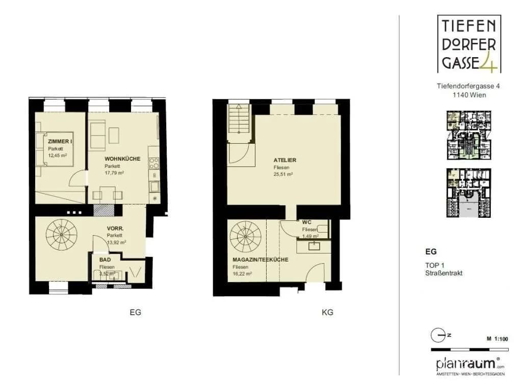 3-Zimmer-Wohnung kaufen in Wien – 92,85 m², € 420.000 – Bild 4 von 4
