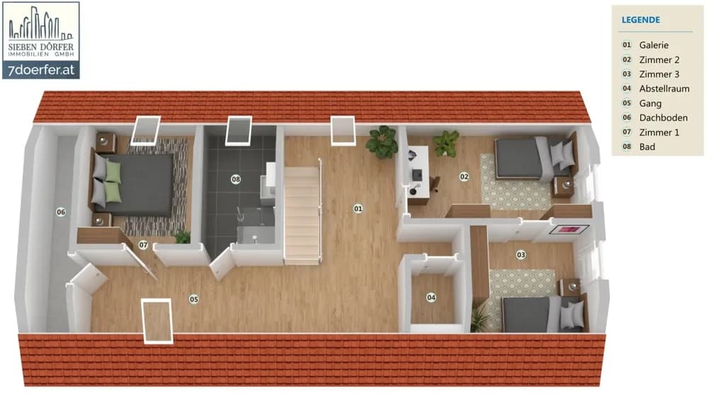 4-Zimmer-Wohnung mieten in Graz – 114,55 m², € 1.109 – Bild 14 von 15