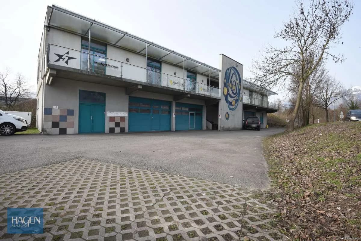 Gewerbeimmobilie mieten in Feldkirch – 168 m², € 1.192