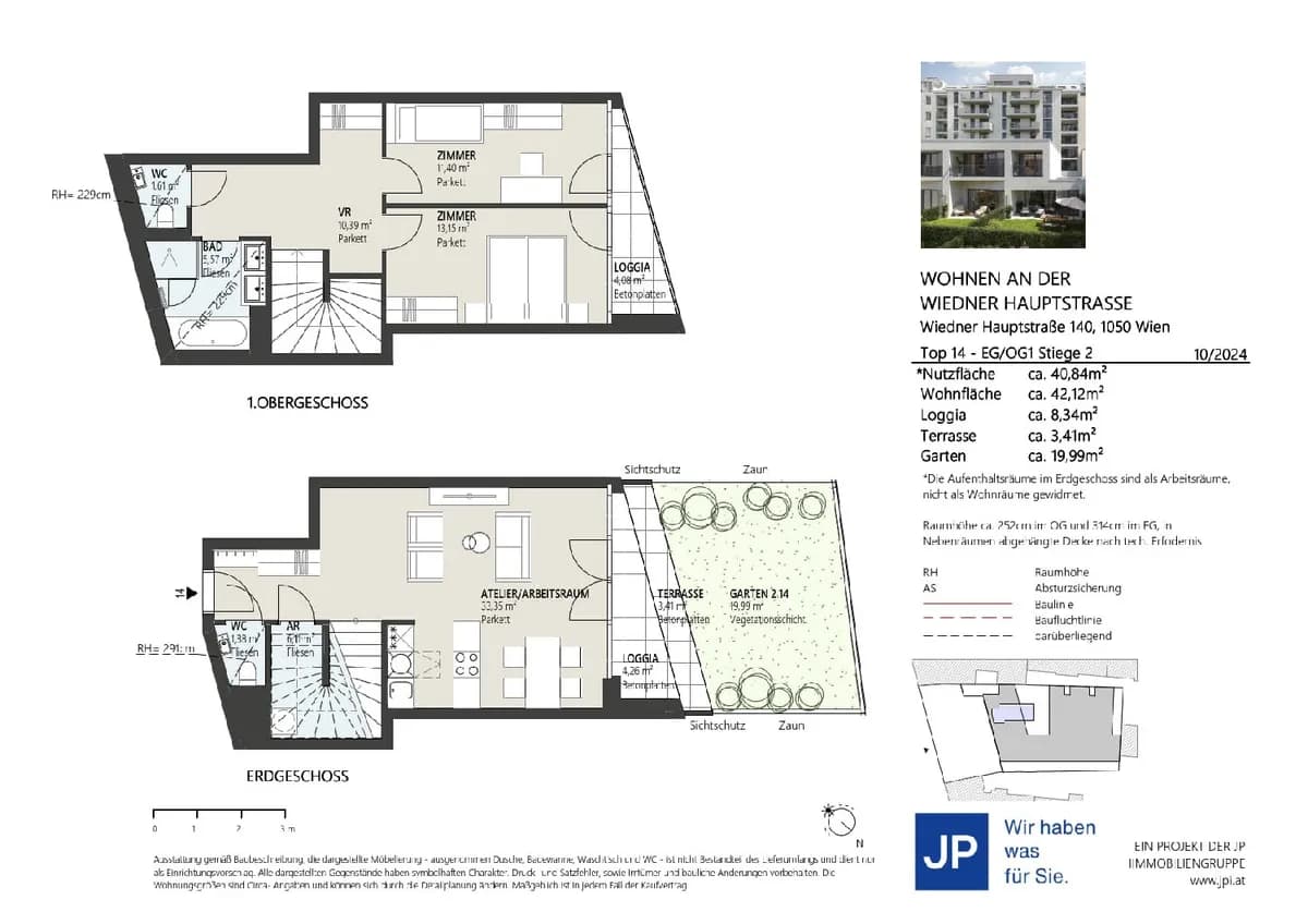 3-Zimmer-Wohnung mieten in Wien – 82,96 m², € 1.848 – Bild 11 von 11