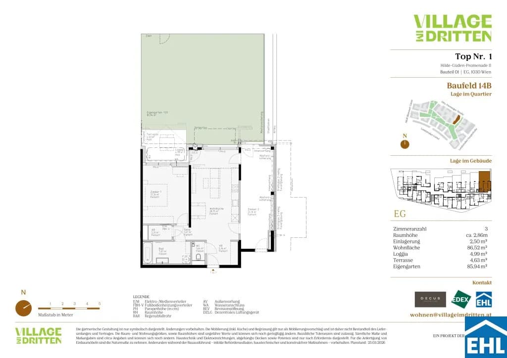 3-Zimmer-Wohnung kaufen in Wien – 86,52 m², € 665.000 – Bild 13 von 13