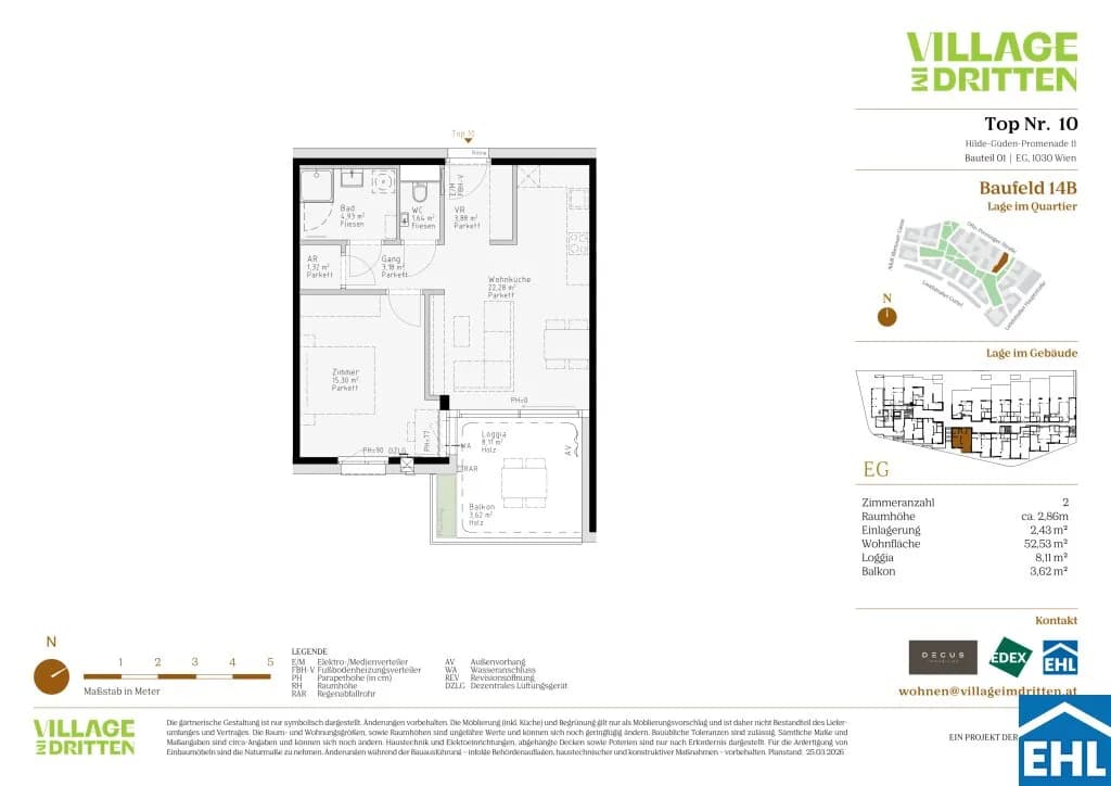 Immobilie kaufen in Wien – 52,53 m², € 352.000 – Bild 12 von 12