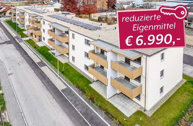 Wohnung mieten in Gmünd – 61,22 m², € 661