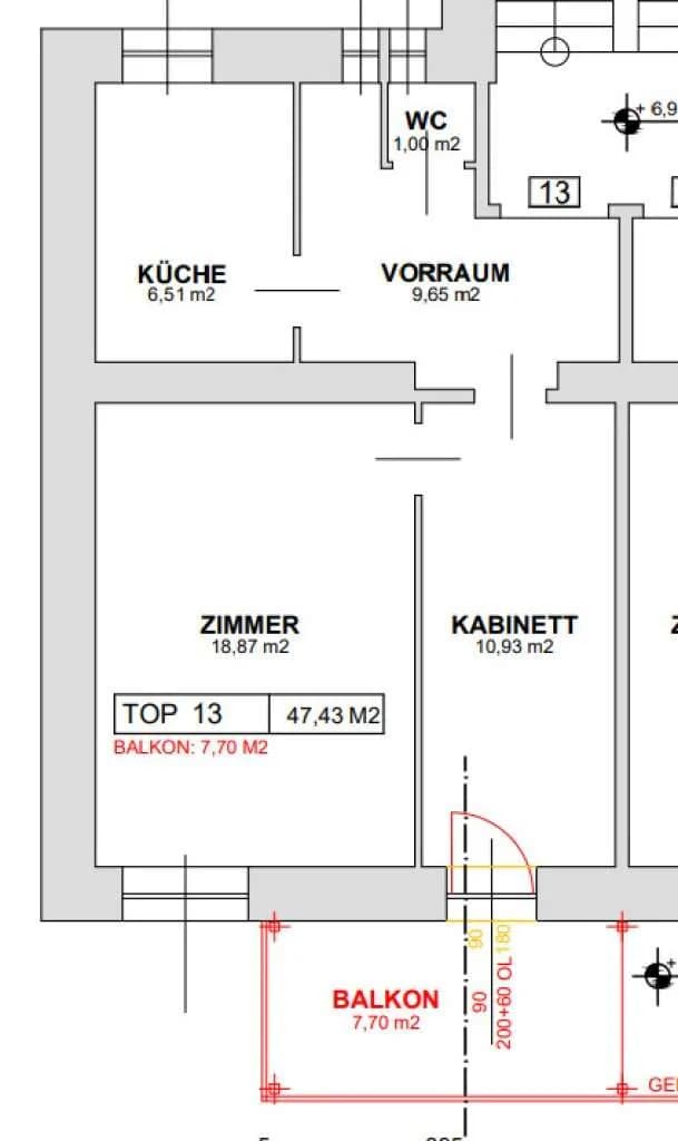 2-Zimmer-Wohnung kaufen in Wien – 46,96 m², € 178.900 – Bild 15 von 15