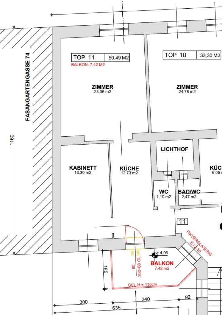 2-Zimmer-Wohnung kaufen in Wien – 50,49 m², € 165.000 – Bild 14 von 14