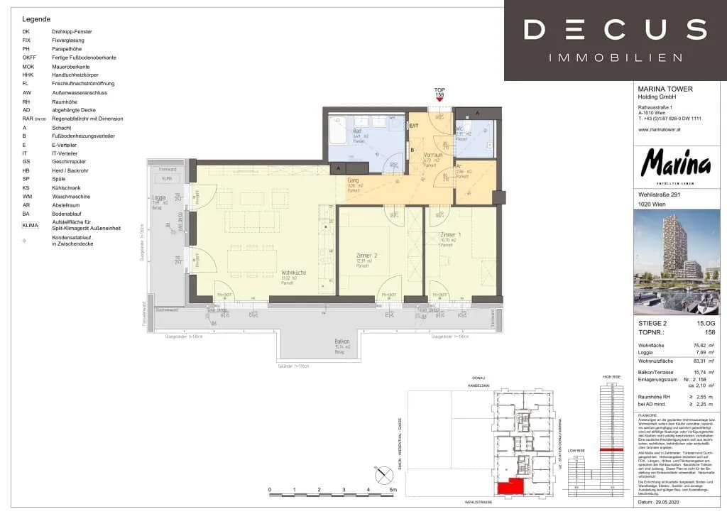 3-Zimmer-Wohnung kaufen in Wien – 75,52 m², € 749.000 – Bild 7 von 7