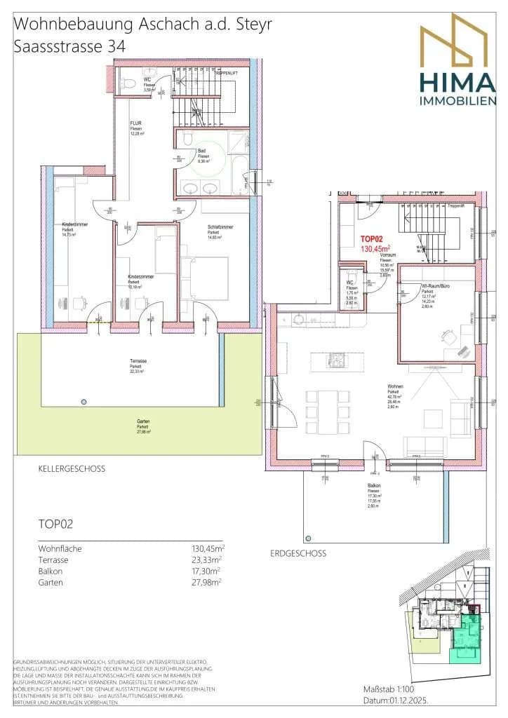 5-Zimmer-Wohnung kaufen in Steyr-Land – 130,45 m², € 549.130 – Bild 8 von 8