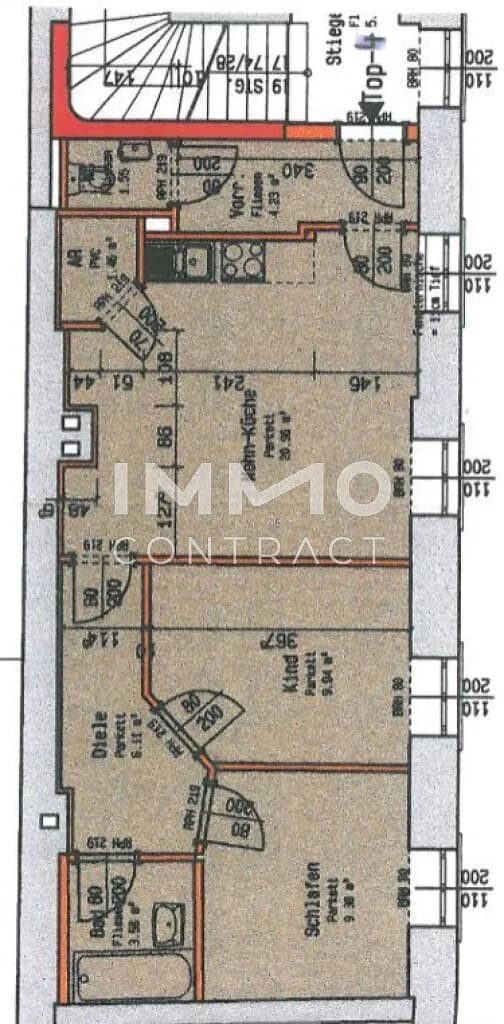 3-Zimmer-Immobilie mieten in Wels – 86,68 m², € 2.121 – Bild 9 von 9