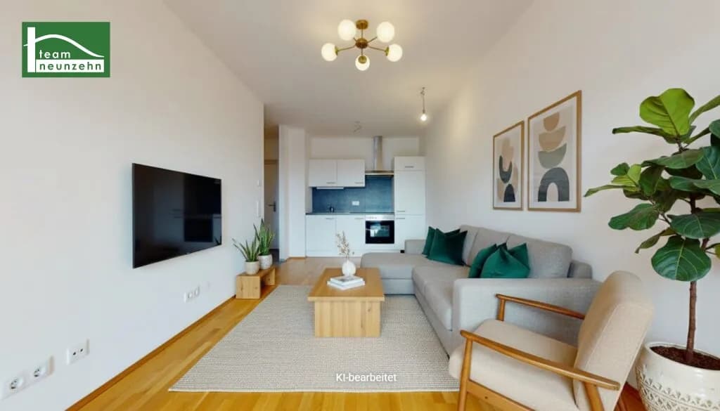 2-Zimmer-Wohnung mieten in Graz – 35,89 m², € 649